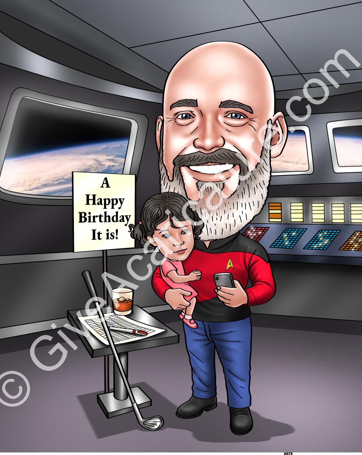 caricature for Marla G.
